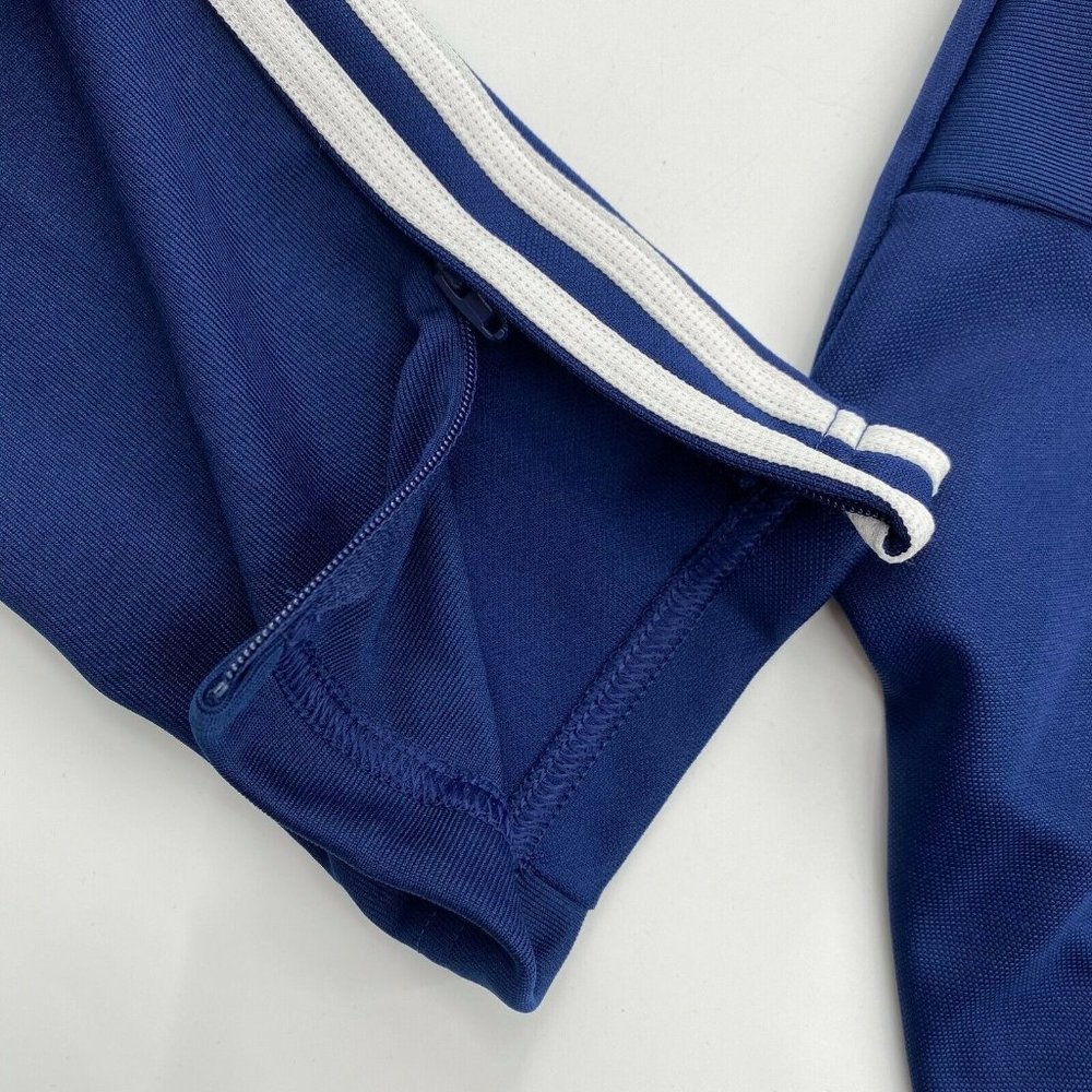 Adidas Boy's Tiro 19 Training Pants Navy Blue/White Side Stripe DT5177 sz M/8-10 - Picture 3 of 11